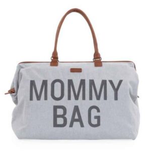 mommy bag childhome canvas grijs