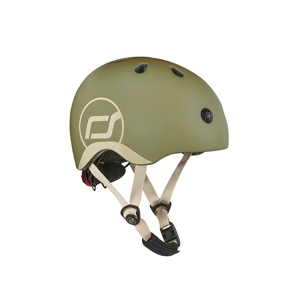 fietshelm scoot and ride groen 6m+