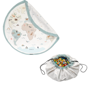 tapijt/opbergzak playandgo print kaart