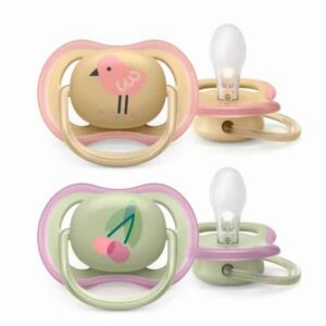 fopspeen avent airflow kleur 2st 0m+