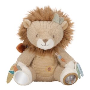 little dutch activiteitenknuffel safari leeuw