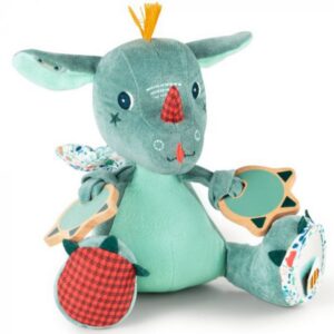 lilliputiens activiteitenknuffel draak