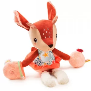 lilliputiens activiteitenknuffel hert