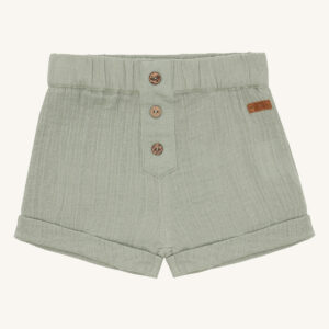 hustandclaire short muslin groen
