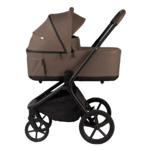 kinderwagen pericles noa met draagmand taupe