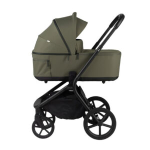 kinderwagen pericles noa met draagmand olijf