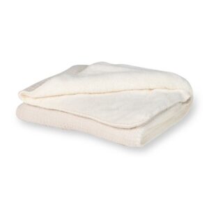 parkwieg deken quax muslin/softy uni zand