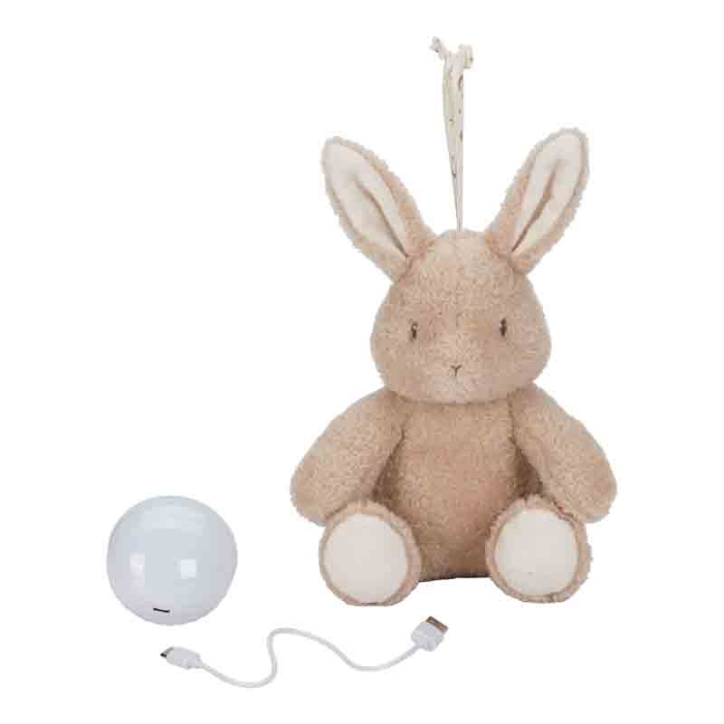 knuffelmuzieklamp little dutch konijn