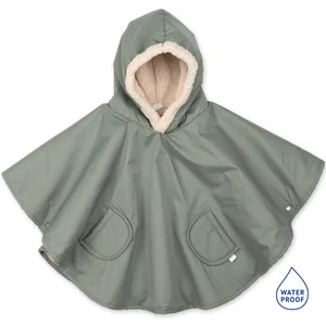 bemini poncho waterproof groen 9-36m