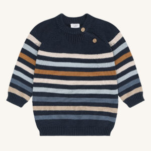 hustandclaire pull streep blauw