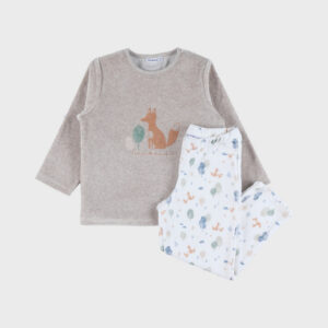 pyjama noukies velours zand vos