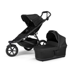 kinderwagen thule glide 3 met draagmand zwart