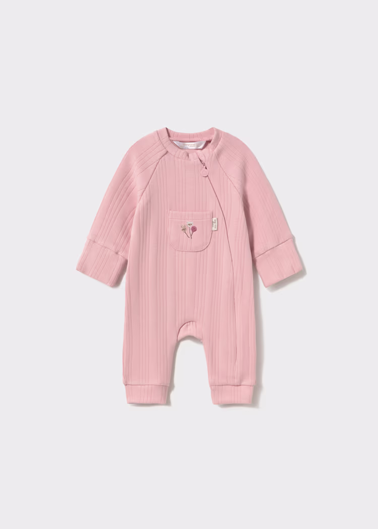 baby mayoral kruippakje katoen roze
