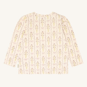 hustandclaire tshirt lm allover naturel